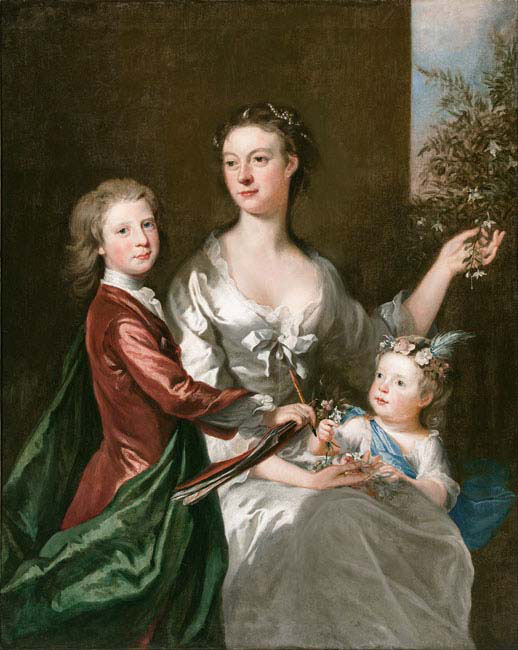 artist's wife susanna and children